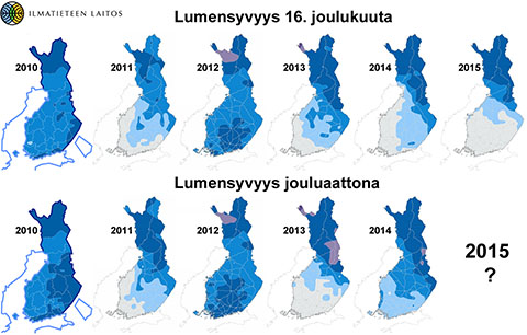 Valkoinen joulu? - Ilmatieteen laitos