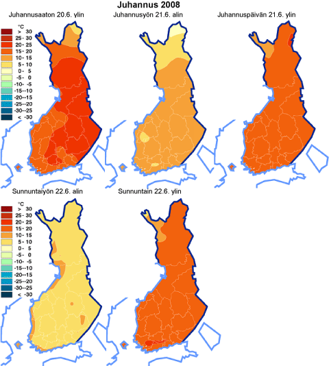 Juhannussäitä 2000-luvulla - Ilmatieteen laitos